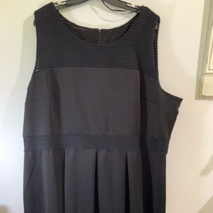 LBD Scuba Dress w/ Mesh Details Lane Bryant Sz 28